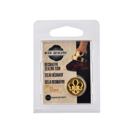 Decorative Sealing Coin – Fleur-de-Lis 