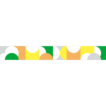 MT Washi Masking Tape - Yellow Green Half Circle