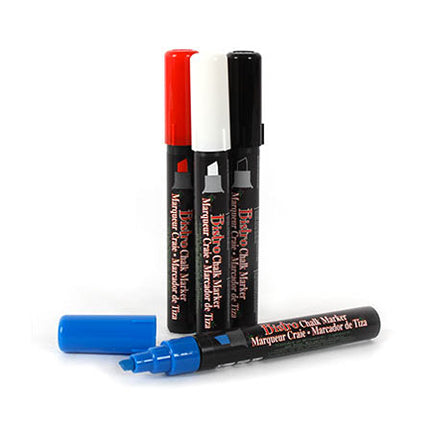 Set of 4 Chisel Tip Chalk Bistro Markers