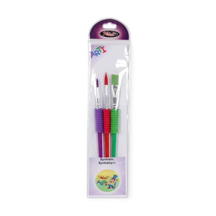 Set of 3 Children’ Paintbrushes