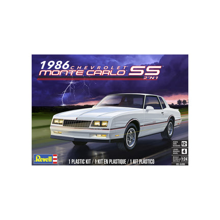 Scale Model 1/24 - 1986 Chevrolet Monte Carlo SS 2 'n 1