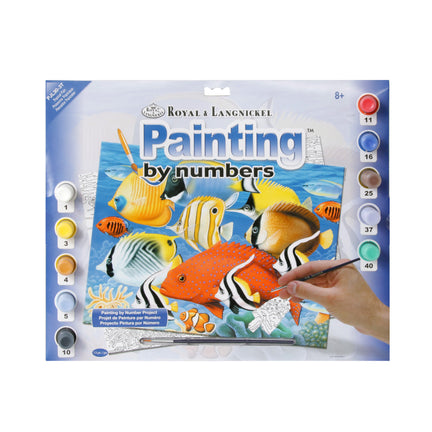 Painting by Numbers — Tropical Fish