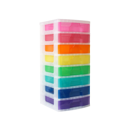 Rainbow Storage Tower – 8 Drawers