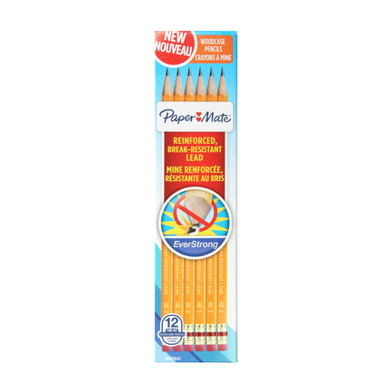 12-Pack EverStrong Woodcase Pencils
