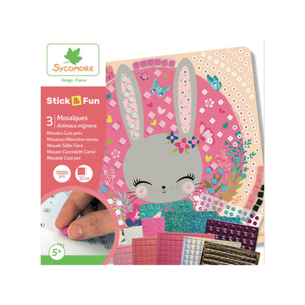Stick & Fun Mosaics - Cute Pets