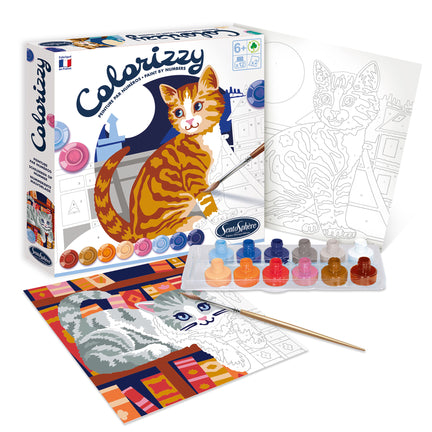 Colorizzy Paint by Numbers - Cat