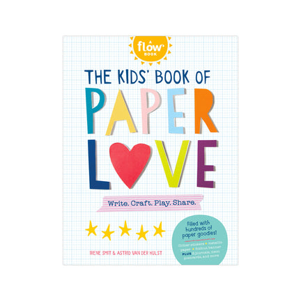 The Kids’ Book of Paper Love – English paper activity book