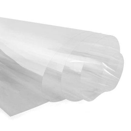 Clear polyester sheet, 20 x 50 in.