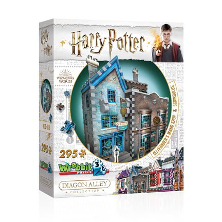 295-Piece 3D Puzzle - "Ollivander's Wand Shop & Scribullus", Harry Potter™ Collection