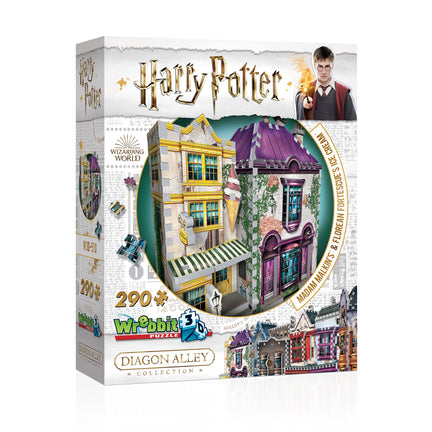 290-Piece 3D Puzzle - "Madam Malkin's & Florean Fortescue's Ice Cream", Harry Potter™ Collection