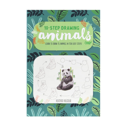 Ten-Step Drawing Animals – English book