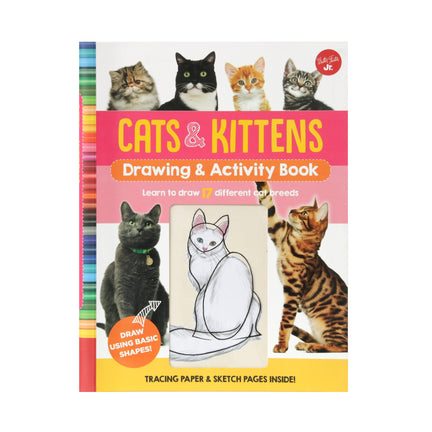 Cats & Kittens: Drawing & Activity Book