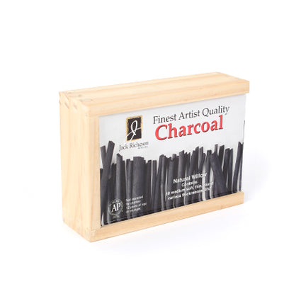 Box of 50 Natural Charcoal Sticks