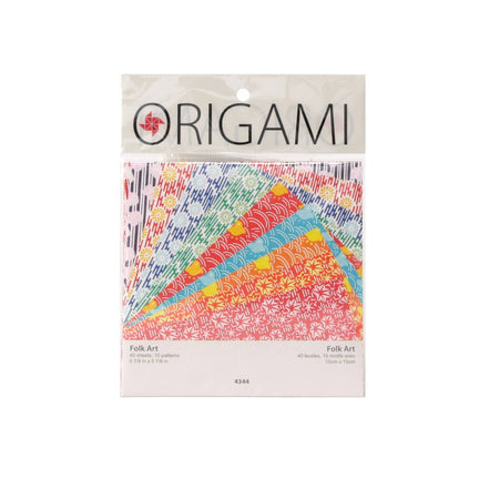 Authentic Origami Paper — Japanese Prints, 24 Assorted Sheets